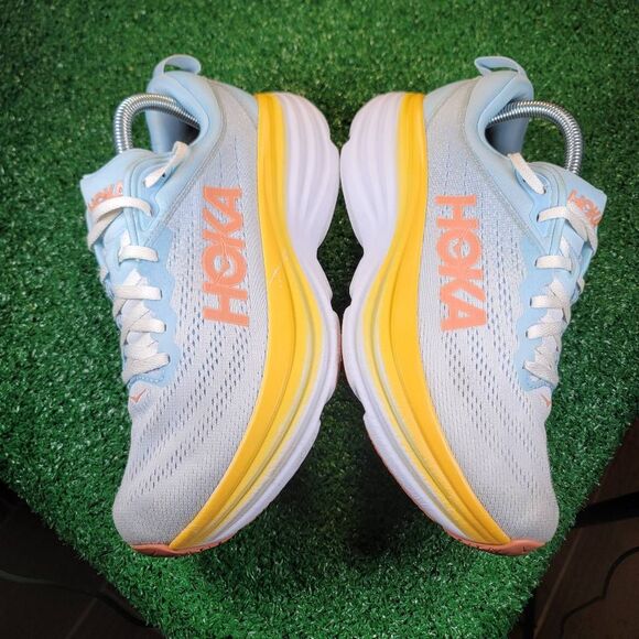 HOKA ONE ONE BONDI 8 - WOMEN'S RUNNING SHOES - SIZE 9B - Picture 7 of 9